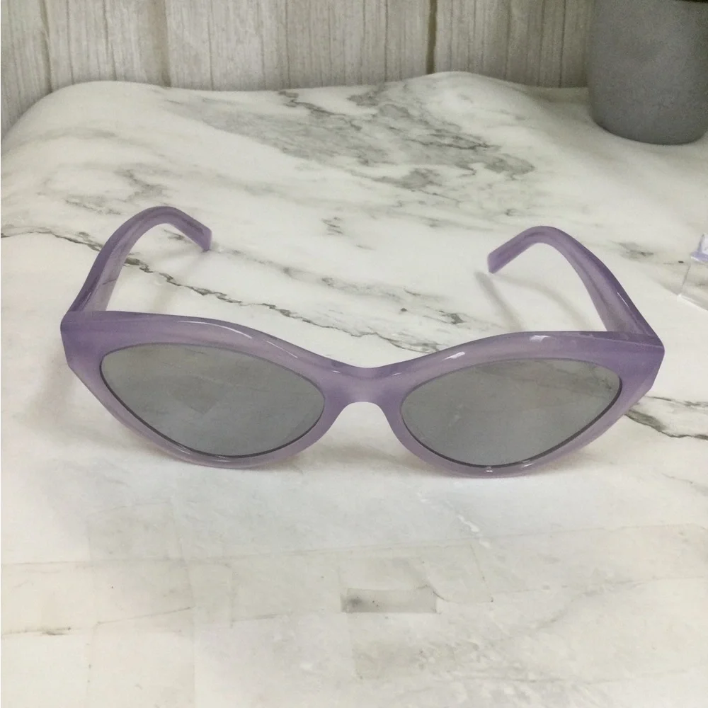 GUC Lavender Cat-Eye Sunglasses